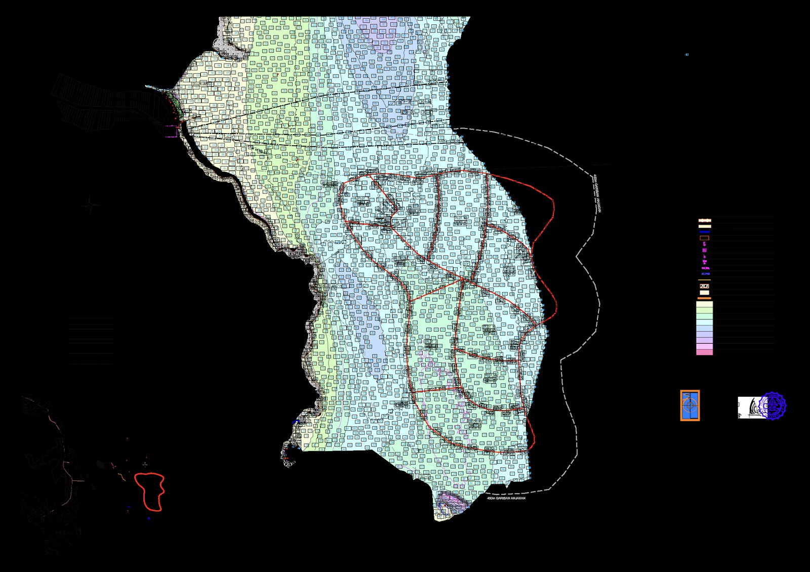 Bathymetric survey plan — river site